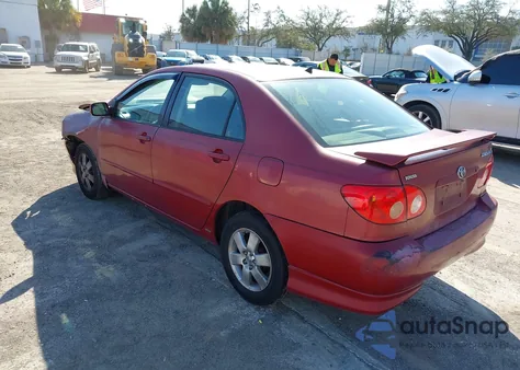 2008 Toyota Corolla S z USA, uszkodzony, nr VIN 2T1BR32E18C922433